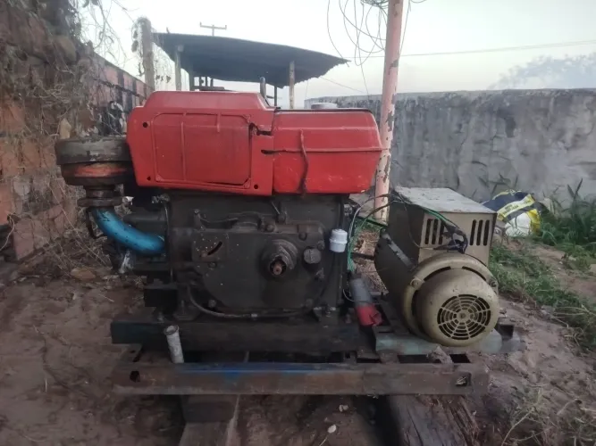 GRUPO GERADOR DIESEL 12. KVA(real)220/380 (mono e trifazico)