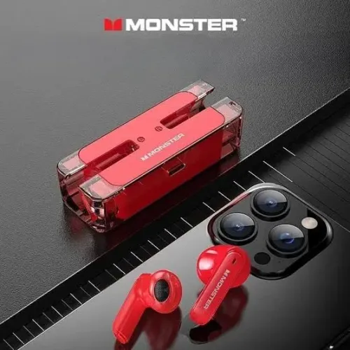 Fone de Ouvido Monster TWS Bluetooth - Novo