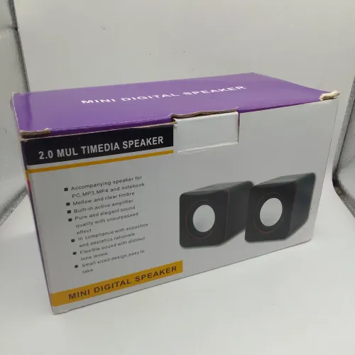 Caixas de Som 2.0 Mini Digital Speaker