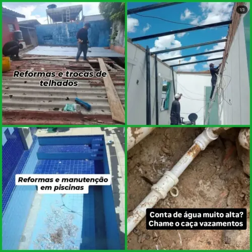 Encanador, Telhadista, Caça Vazamentos e Serviços em Geral