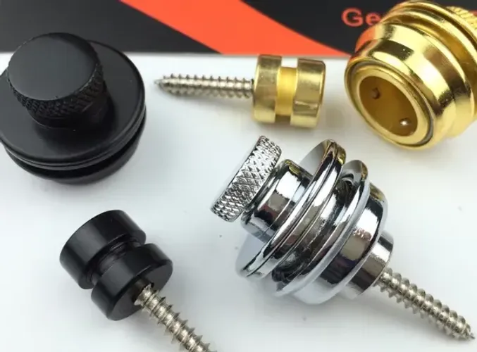 Trava para Alça Strap Lock - o PAR - Todos os modelos de Guitarra, Baixo ou Violão