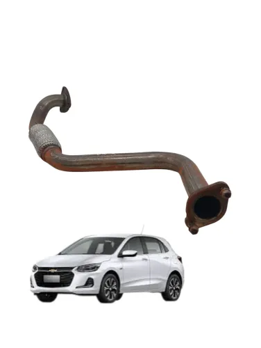 Escapamento Flexivel Motor Gm Onix Prisma 1.0 2012 2013 2014
