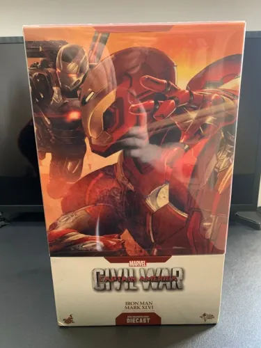 Iron Man Mark XLVI 46 Civil War Hot Toys Diecast MMS 353 D16