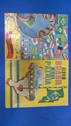 Album de Figurinhas Completo Brasil Minha Patria 1970