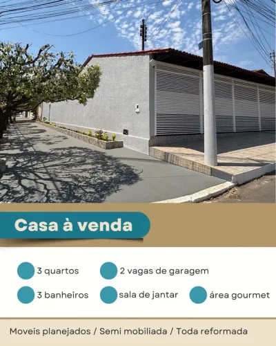 Casa top semi mobiliada
