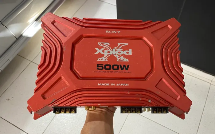 MÓDULO AMPLIFICADOR SONY XPLOD 500W troço por aparelho Sony