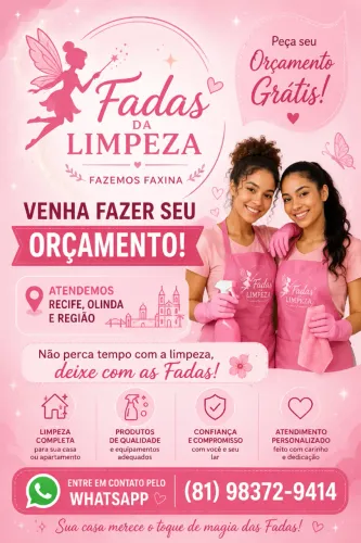 Fazemos sua faxina 