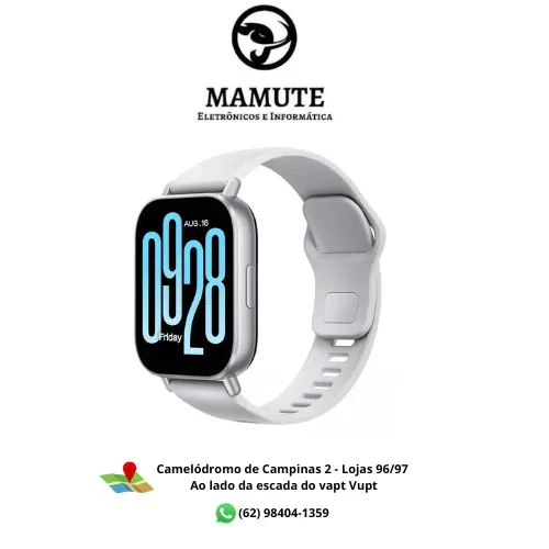 Relógio Smartwatch Xiaomi Redmi Watch 5 Active Monitor Saúde