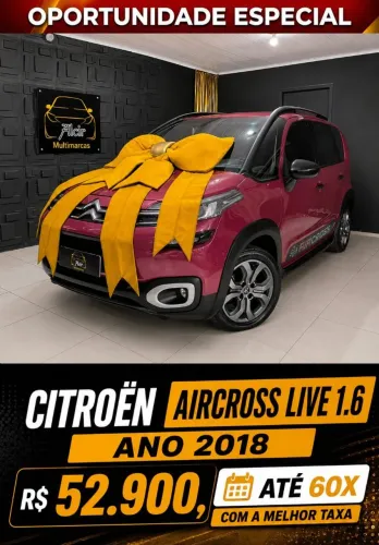 Citroen Aircross Live 1.6 Flex 16V 5P Mec. 2018