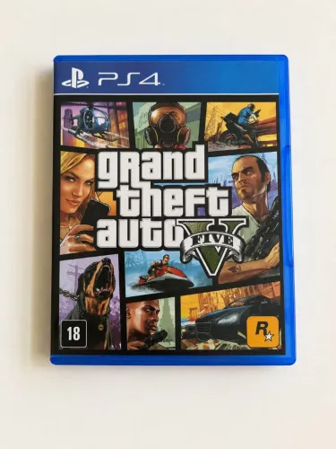 GAME PLAY STATION 4 : GRAND THEFT AUTO