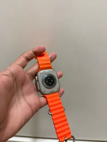Apple Watch Ultra 1 49mm Impecável  96% saúde 3 pulseira (1 original)  