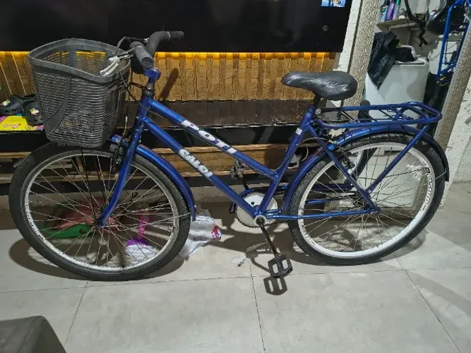 Bicicleta Poti Caloi equipada