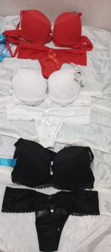 Kit calcinha e sutiã charmosa 