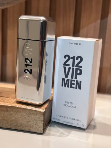 Perfume Tester 212 Vip Men EDT 100ML Masculino 