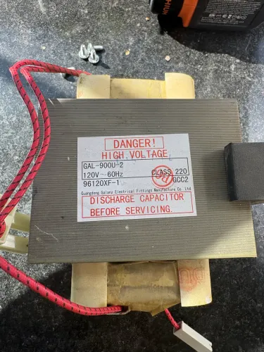 Transformador microondas gal-900u
