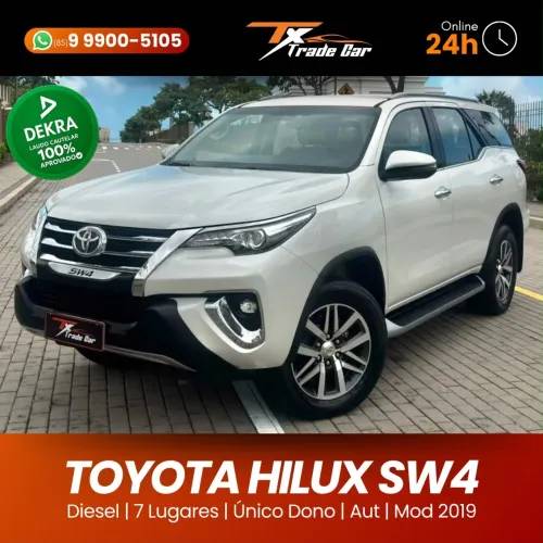 Toyota Hilux SW4 SRX 4X4 2.8 TDI 16V Dies. Aut. 2019