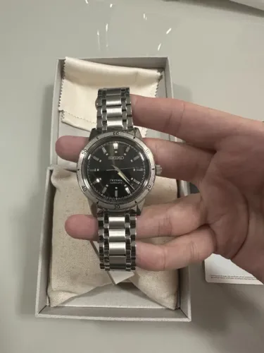  Relogio Seiko Pressage Style 60?s SRPL09 - NOVO