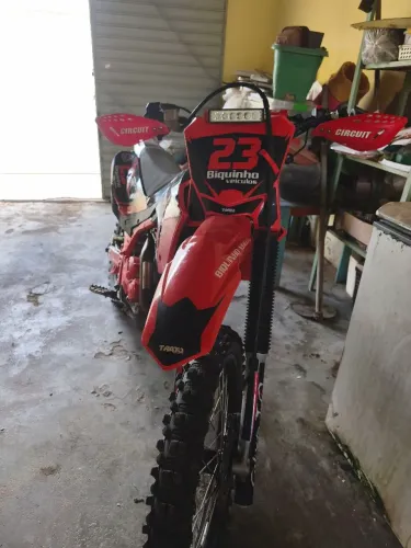 CRF 250f 2024 central athlon e suspensão preparada