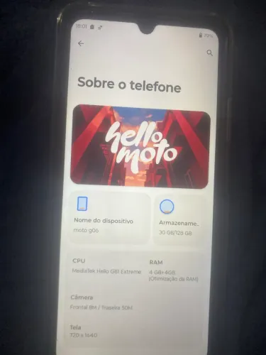 Moto g06 128gbs pra ontem!!!
