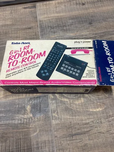 6 in 1 RF Room - To- Room remote control