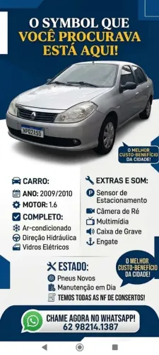 Renault Symbol Expression Hi-flex 1.6 16V 4P 2010