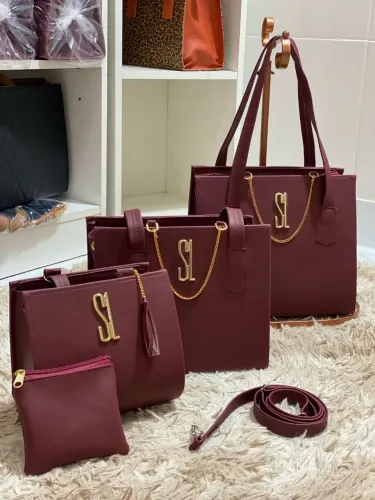 CONJUNTO DE 4 BOLSAS ATACADO , DIRETO DA FÁBRICA 