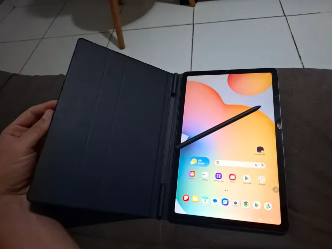 Tablet Samsung S6 Lite com caneta / ótimo para estudo e trabalho