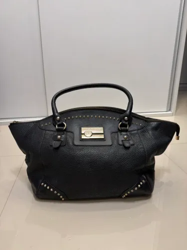 Bolsa Jorge Bischoff Preta com Spikes