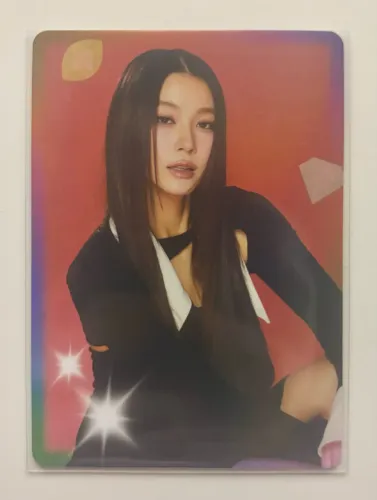 photocard namtan black in color