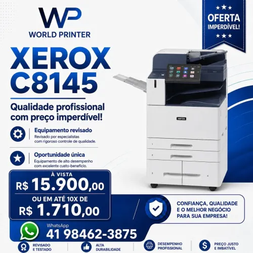 Multifuncional Xerox C8145 Laser Color