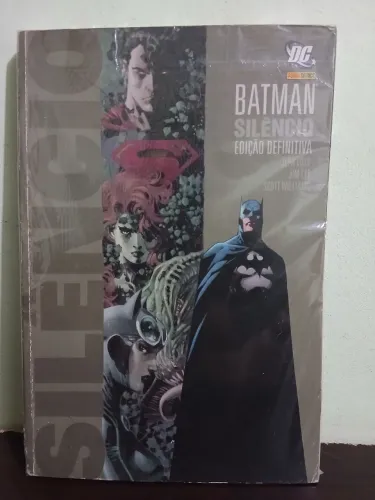 BATMAN SILÊNCIO EDIÇÃO DEFINITIVA ENCADERNADA