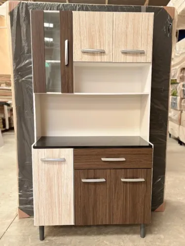 Kit Cozinha Carol 6 Portas: Compacto, Funcional e Pronto para Chegar Rápido na Sua Casa