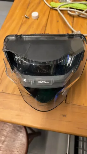Farol BMW G 310 R 2024 C/ Avaria. Funcionando!
