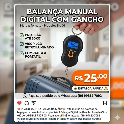 Balança digital 