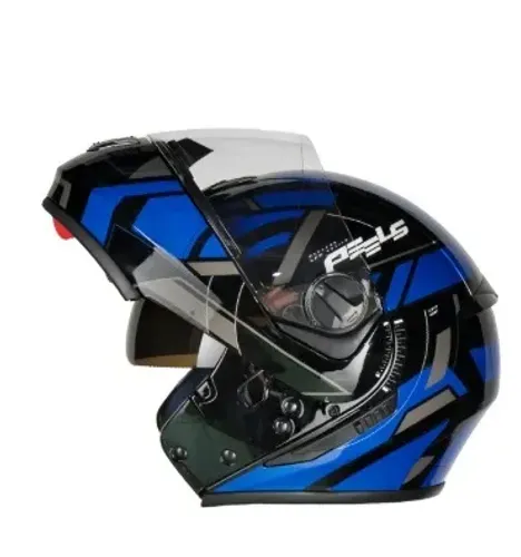 Capacete Robocop Peels Urban Dynamic Preto/azul Premium