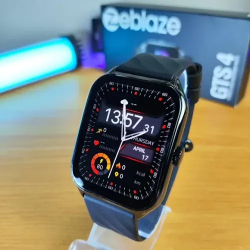 Smartwatch Zeblaze GTS 4 Tela AMOLED Chamadas Bluetooth