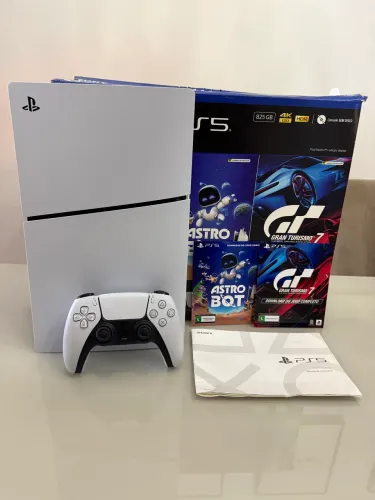 Ps5 slim IMPECÁVEL NA GARANTIA