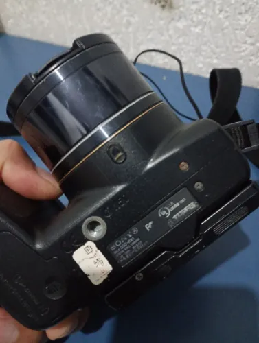 Câmera Sony, profissional, câmera usada sem bateria