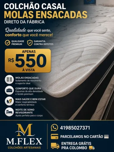 COLCHÃO DIRETO DA FÁBRICA