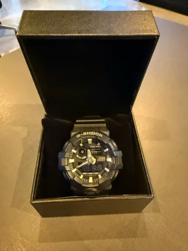 Relogio Casio G-shock Ga-700-1b Masculino Preto