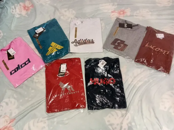 Camisas Multimarcas P/M/G/GG