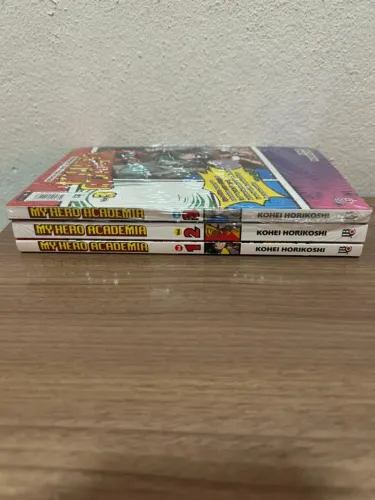 Mangá My Hero Academia Volumes 1 ao 3