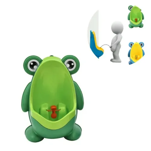 mictorio infantil sapinho menino fazer xixi em pe