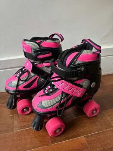 Patins infantil flash  tamanho 32 - 35
