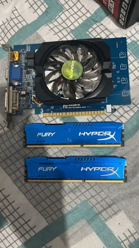 Memória RAM e Placa de vídeo