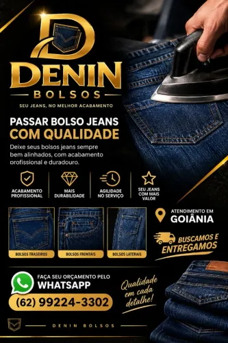 Passamos Bolso jeans
