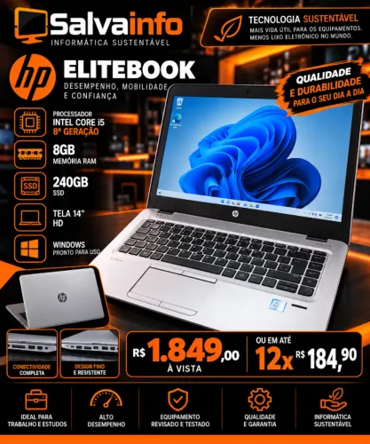 Notebook hp elitebook