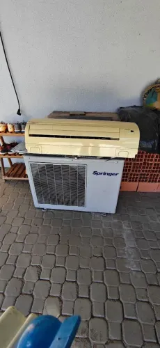 Ar condicionado splinger 18. 000btus funcionando