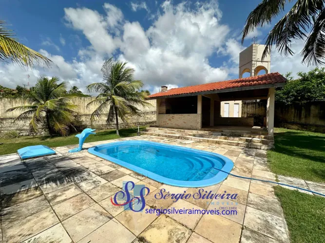 Ampla casa com linda vista para o mar na Prainha - Aquiraz