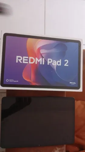 1500 por 1100 Redmi pad 2 8 gb ram e 256 GB de memória entrada para um chip .